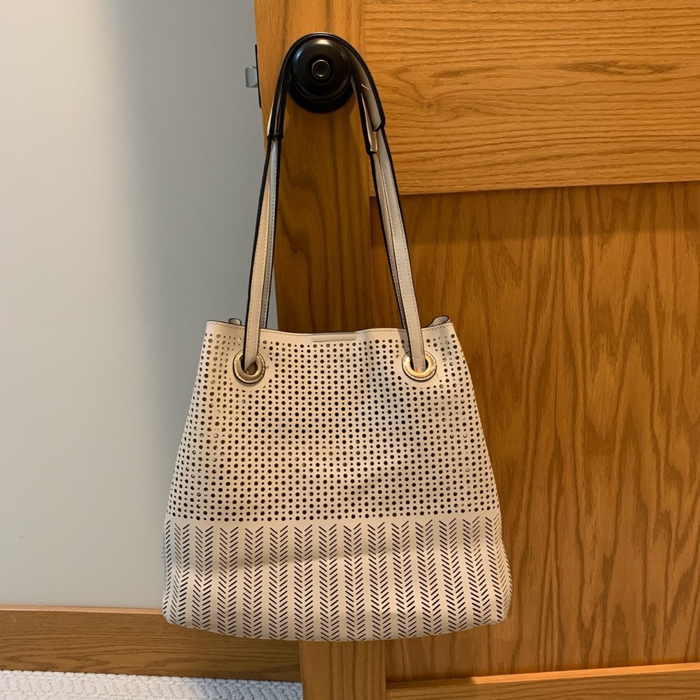 Beige handbag